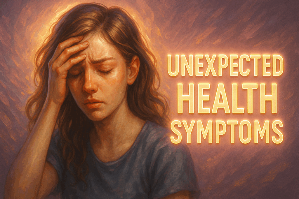 unexpected health symptoms